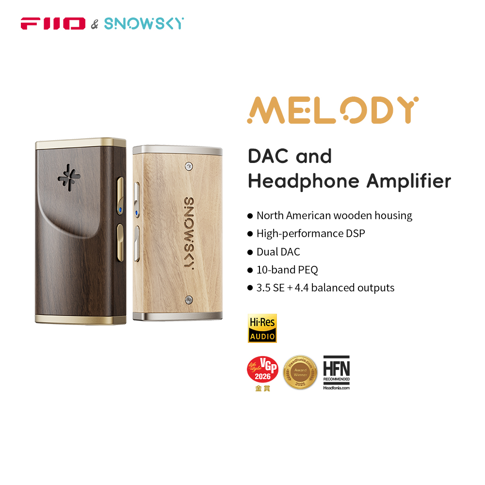 Dual Ess9038 Dac - FiiO/Snowsky Melody amplificateur de casque DAC