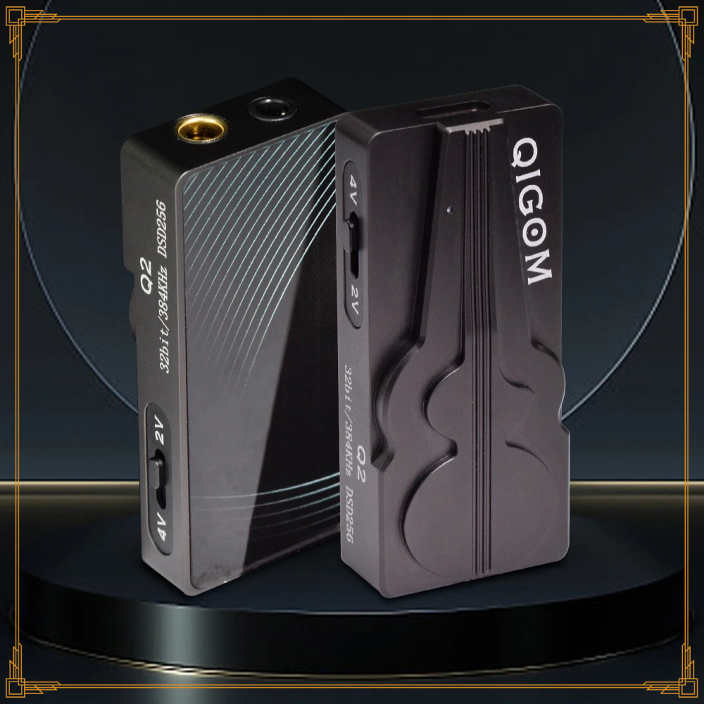 Dac With Headphone Amp Balanced - Amplificateur de casque USB C QIGOM
