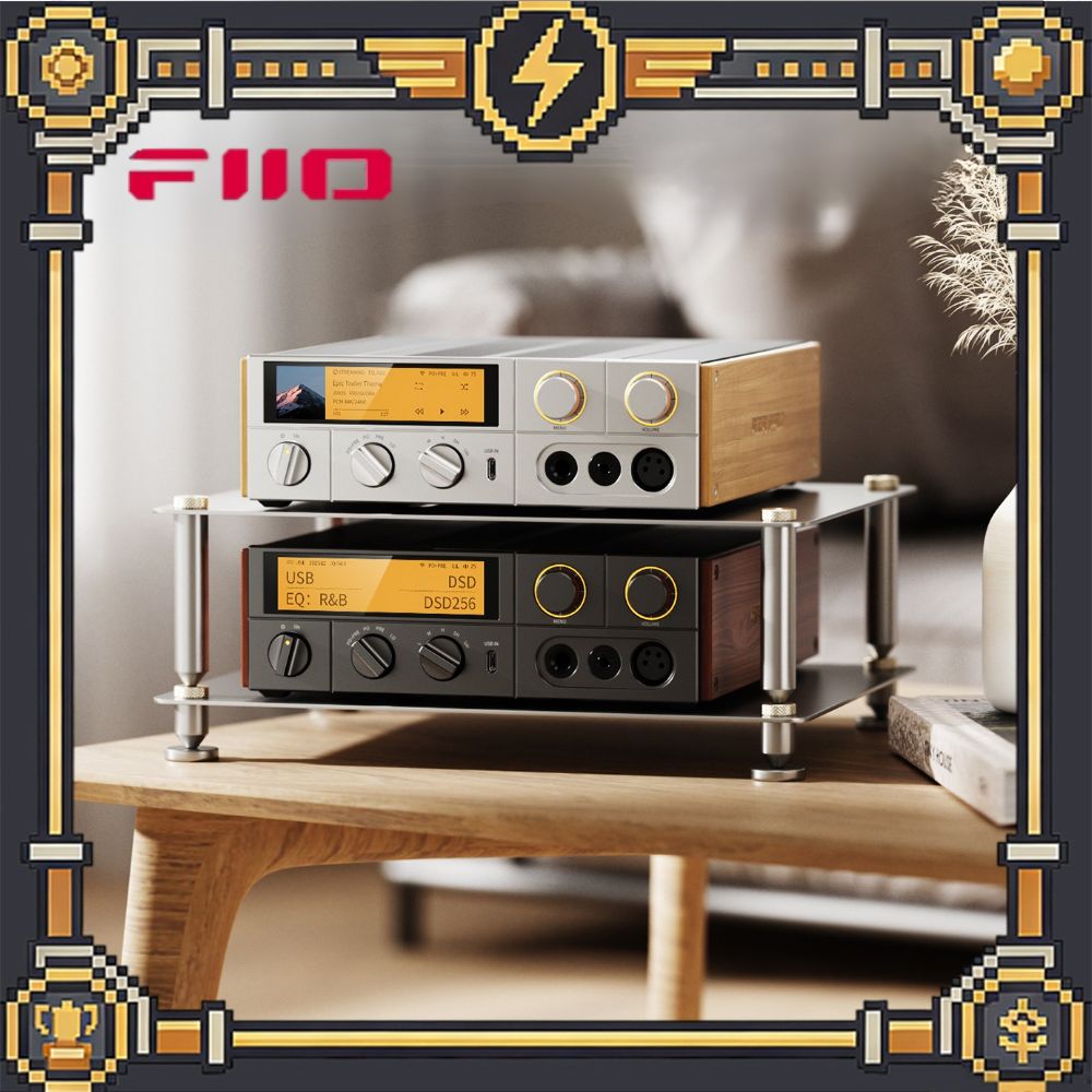 Dac With Headphone Amp Balanced - Amplificateur DAC de bureau FiiO K17