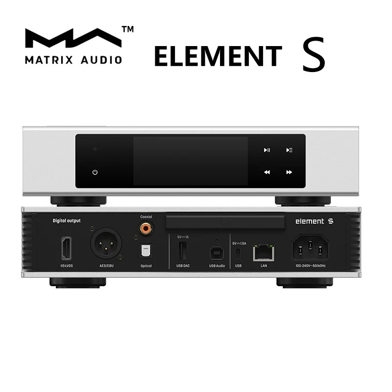 Dac Streamer Network Player - MATRIX Element S Music Streamer avec