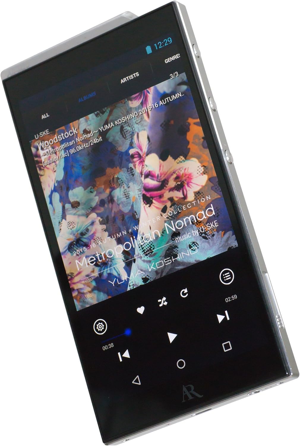 Dual Ess9038 Dac - Lecteur DAP HiRes Acoustic Research AR-M20