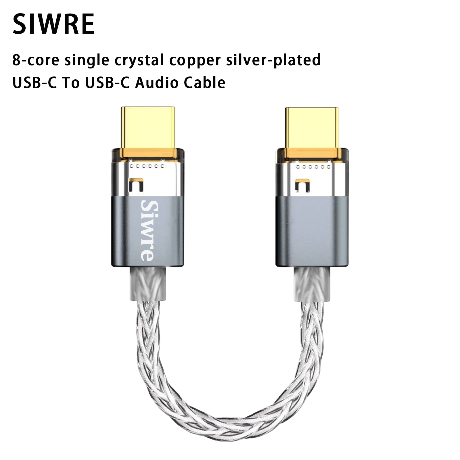 Portable Dac Dongle Usb C - Câble Audio SIWRE OT1 type-c vers