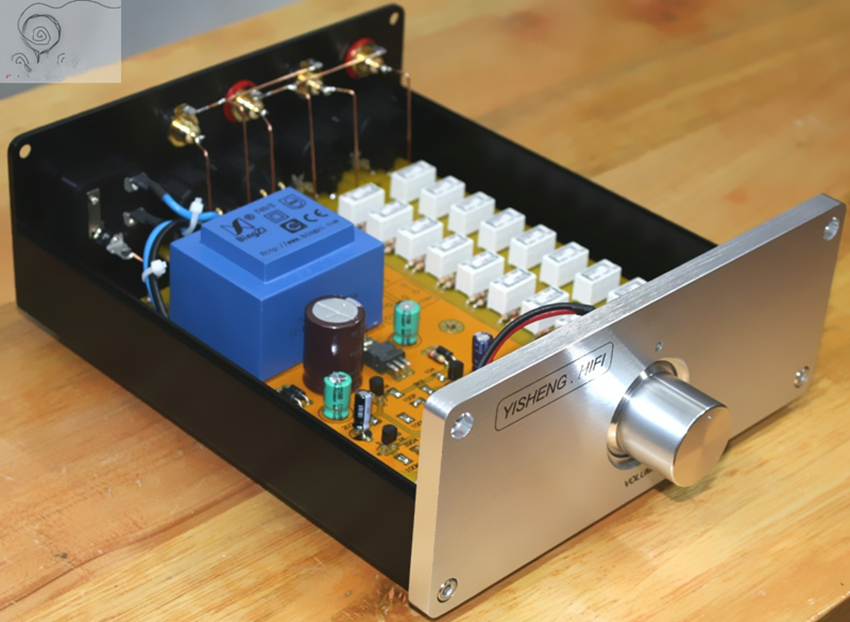 Dac Preamp Volume Control Relay - Contrôleur de volume relais préampli équilibré