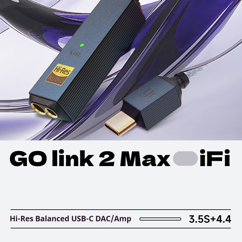 Portable Dac Dongle Usb C - iFi Audio GO link 2 Max