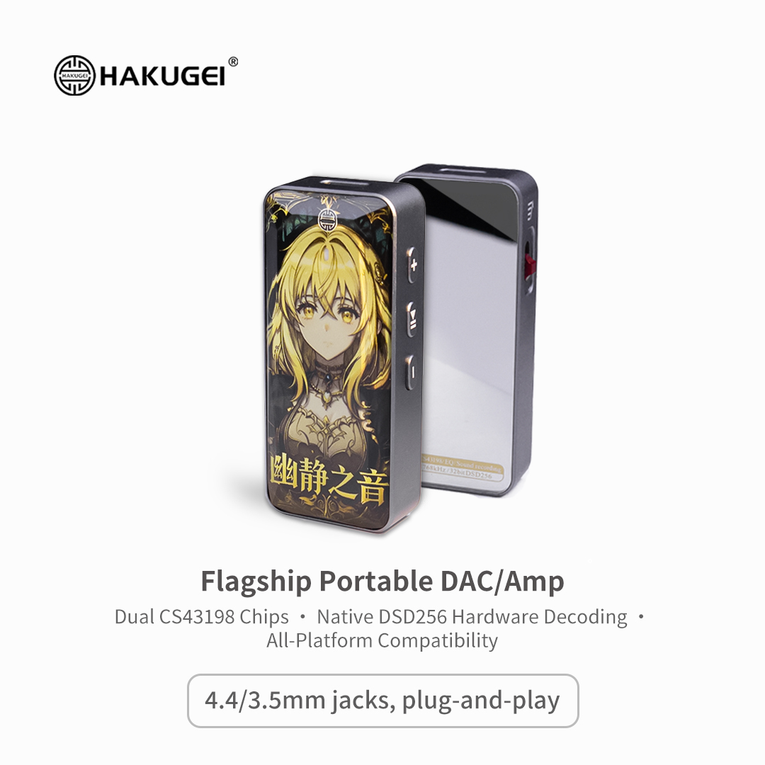 Portable Dac Dongle Usb C - HAKUGEI Quiet Sound DAC et amplificateur