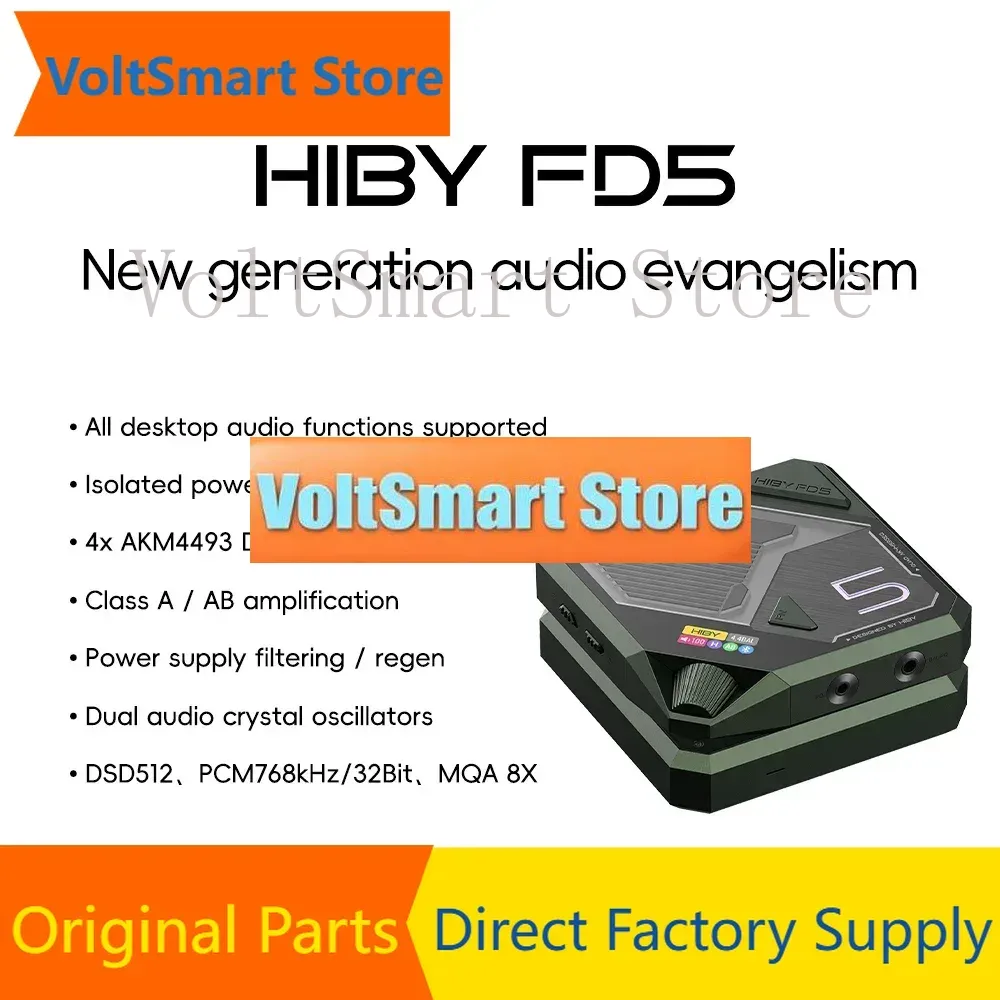 VoltSHiby Fd5 Amplificateur de - Dac Akm4493 Usb Dsd512 avis et prix
