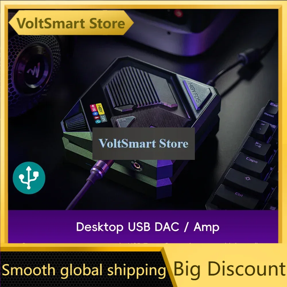 VoltSHiby Fd5 Décodeur d'ampli - Dac Akm4493 Usb Dsd512 avis et prix