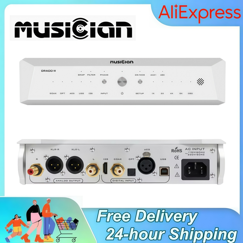 MUSICIAN Draco III R2R DAC ALT - R2R Dac Balanced Xlr avis et prix