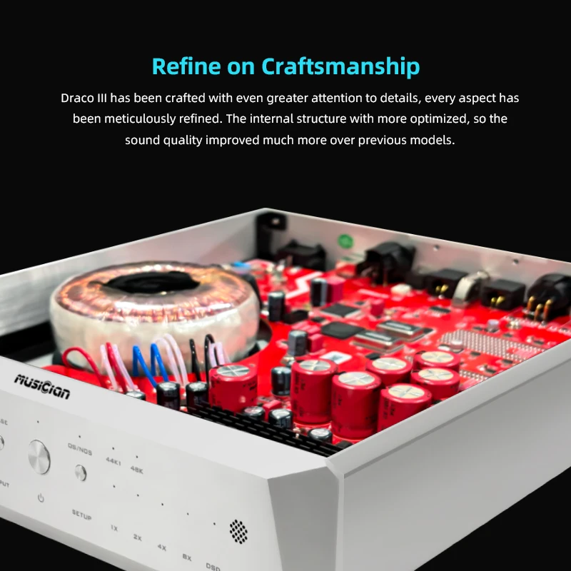 MUSICIAN Draco III R2R DAC ALT - R2R Dac Balanced Xlr avis et prix