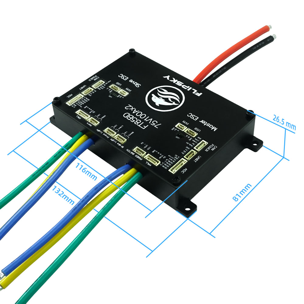 FLIPSKY FT85BD touristes ESC 8 - Dual Ess9038 Dac avis et prix