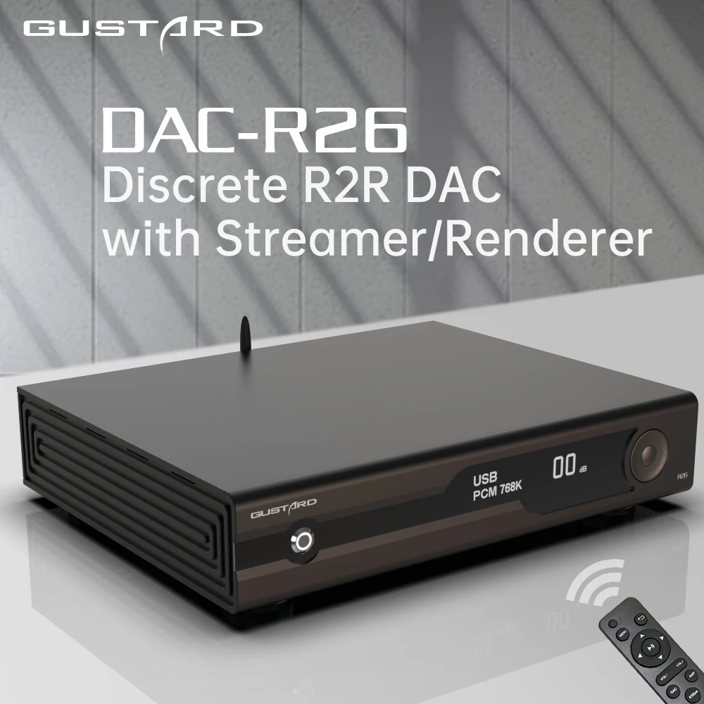 GUSTARD DAC-R26 DAC R2R discre - R2R Dac Balanced Xlr avis et prix