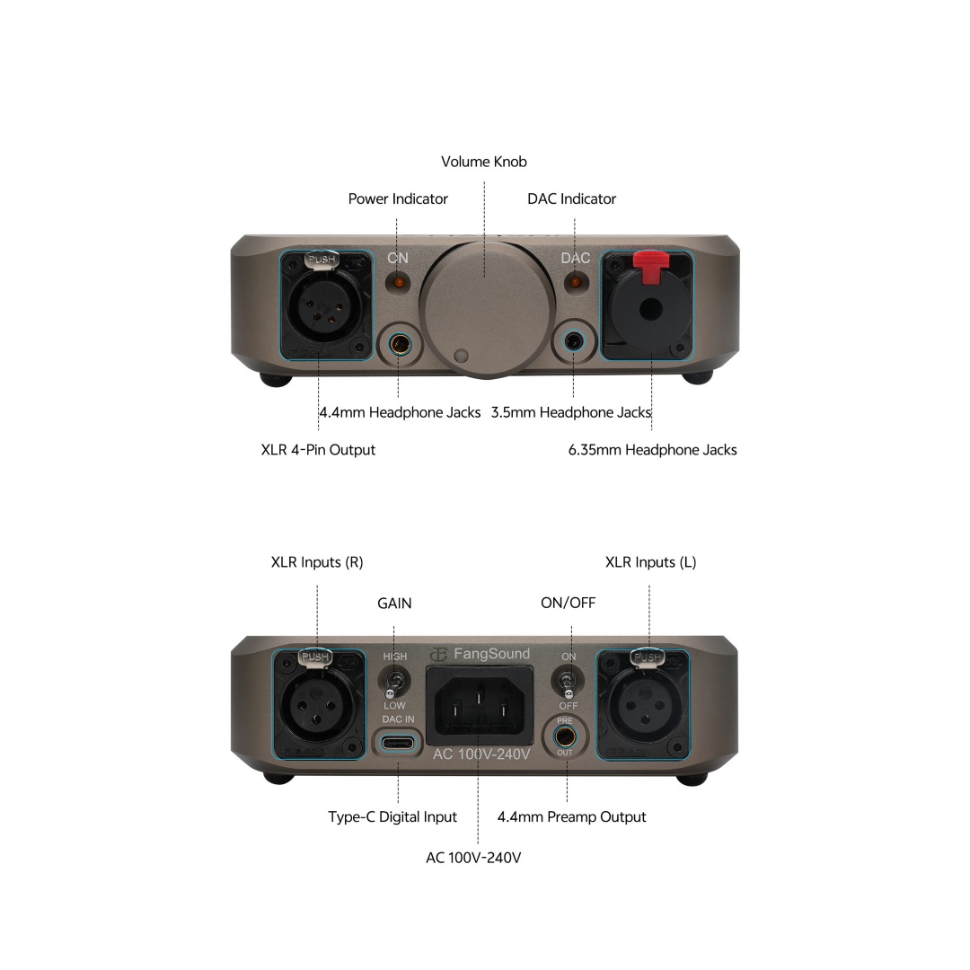 FangSound Silenos DAC/Amplific - R2R Dac Balanced Xlr avis et prix