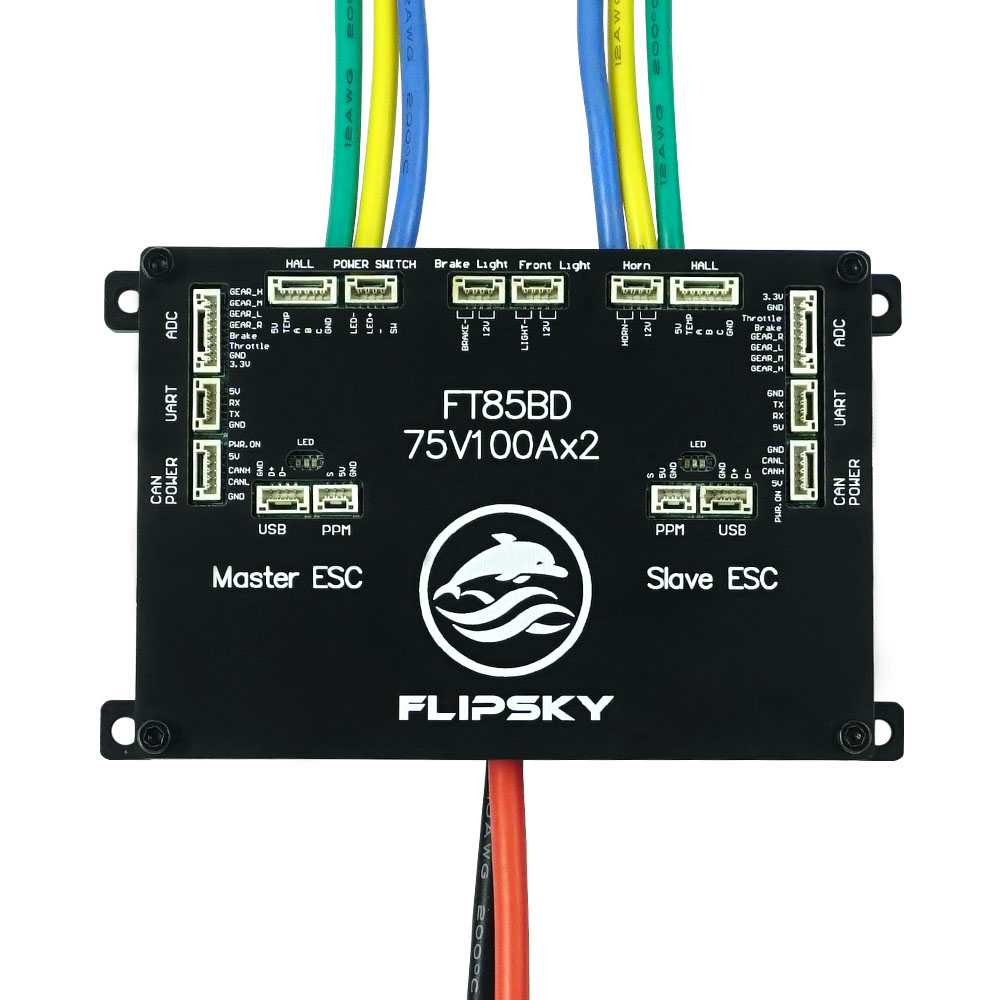Flipsky FT85BD100A Double ESC  - Dual Ess9038 Dac avis et prix