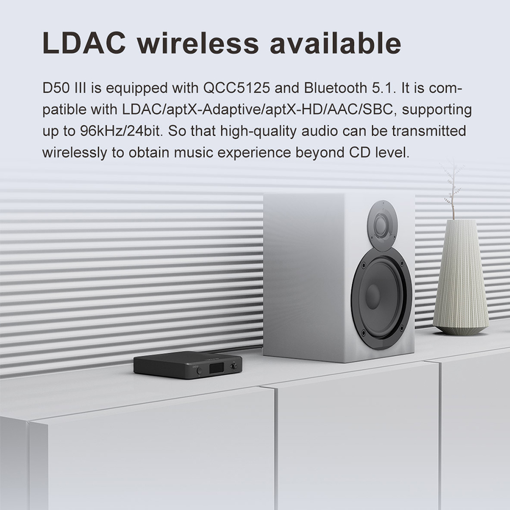 TOPPING D50III décodeur Audio  - Dac Usb Coaxial Optical Bluetooth avis et prix