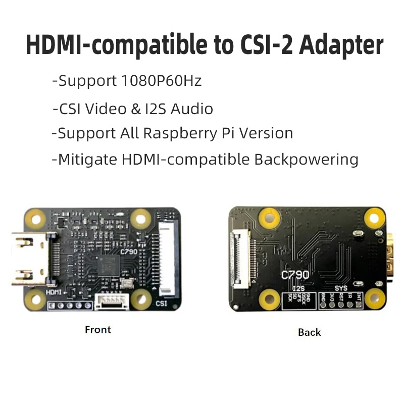 Adaptateur C790 1080P 60Hz com - Dac I2S Hdmi Input avis et prix