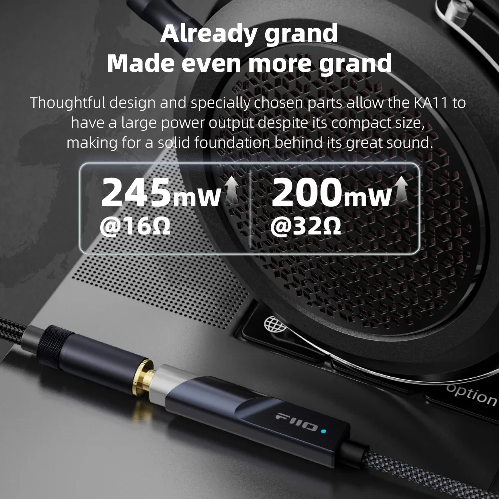 FiiO JadeAudio KA11 Adaptateur - Dual Ess9038 Dac avis et prix