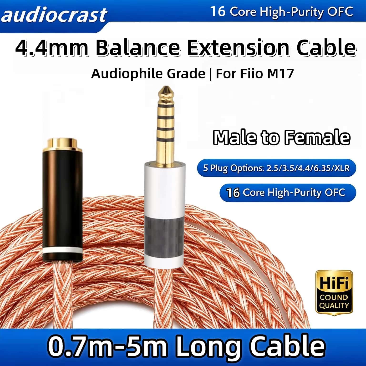 Câble d'extension 4,4 mm, adap - Dac With Headphone Amp Balanced avis et prix